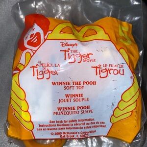 2000 McDonalds Happy Meal Toy Tigger Movie Winnie the Poo NIB
